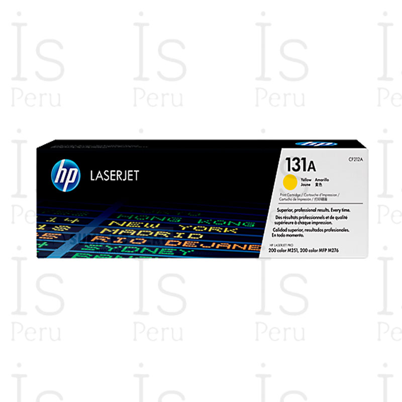 TONER HP 131A CF212A YELLOW TONER HP 131A CF212A YELLOW