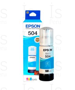 Tinta Epson T504 Cian T504220-AL