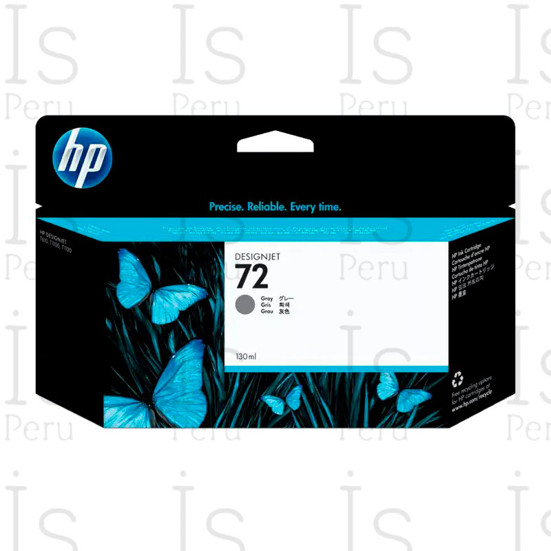 TINTA HP 72 C9374A GRIS