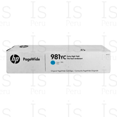 TINTA HP 981YC CIAN L0R17YC 