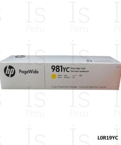 TINTA HP 981YC YELLOW L0R19YC