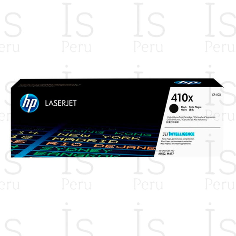 Toner HP 410X CF410X Negro