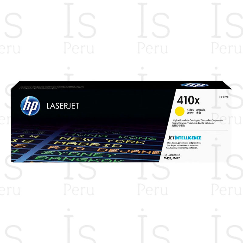 TONER HP 410X CF412X YELLOW