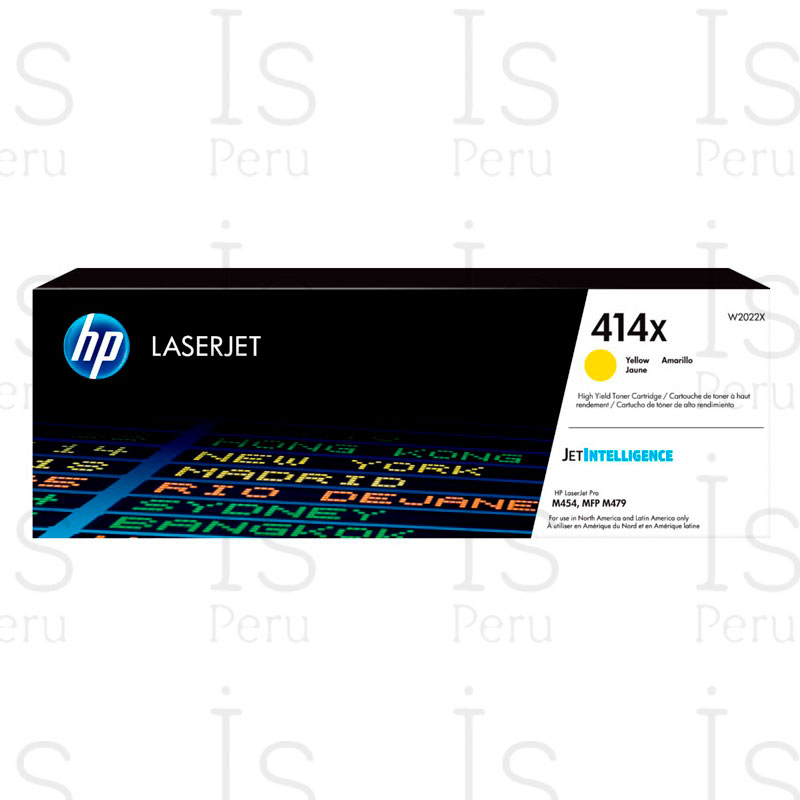 Toner HP 414X W2022X Yellow