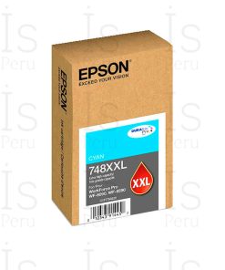 Tinta Epson 748XXL Cian
