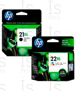 Tinta HP 21XL y 22XL