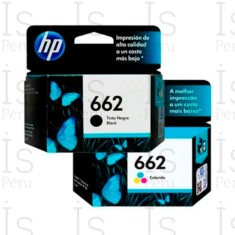 Tinta HP 662 Tinta HP 662