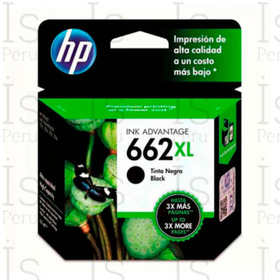Tinta HP 662XL Negro CZ105AL