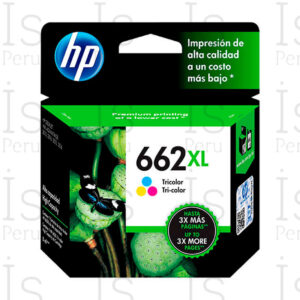 Tinta HP 662XL Tricolor CZ106AL
