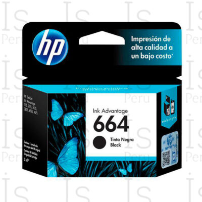 Tinta HP 664 Negro F6V29AL