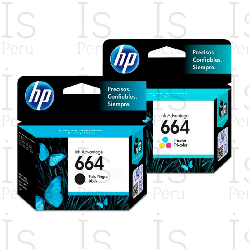 Tinta HP 664
