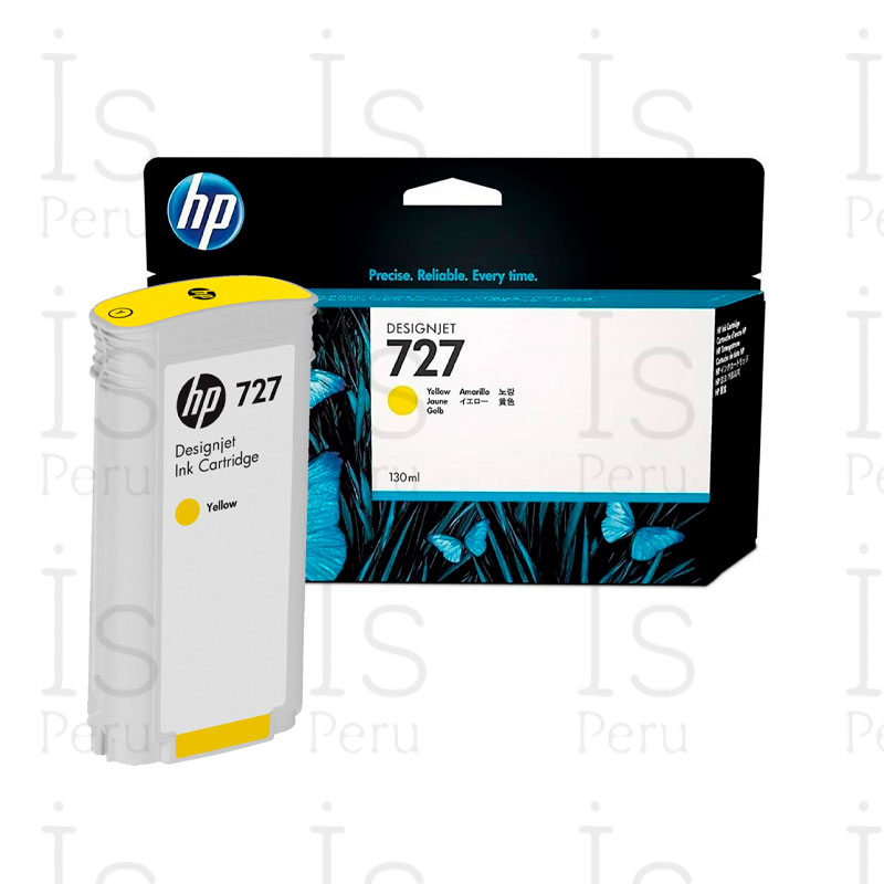 Tinta HP 727 B3P21A Yellow Tinta HP 727 B3P21A Yellow