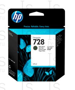 Tinta HP 728 F9J64A Negro Mate