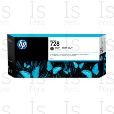 Tinta HP 728 F9J68A Negro Mate