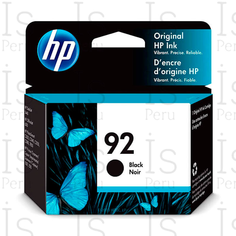 Tinta HP 92 Negro C9362WL