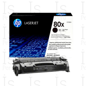 Toner HP 80X CF280X Negro