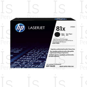 Toner HP 81X CF281X Negro