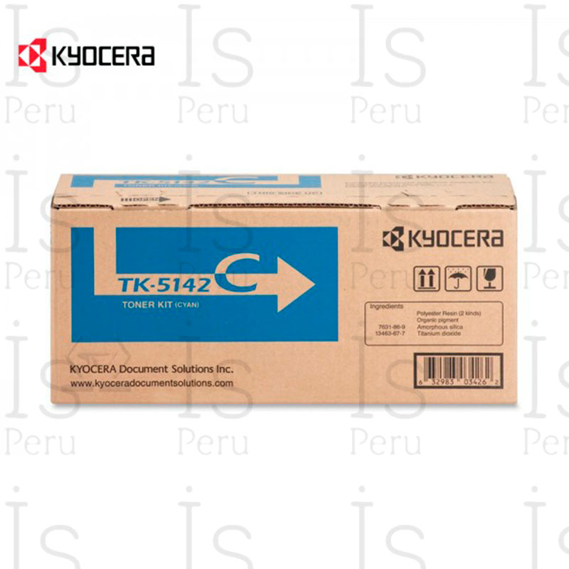 Toner Kyocera TK-5142C Cian