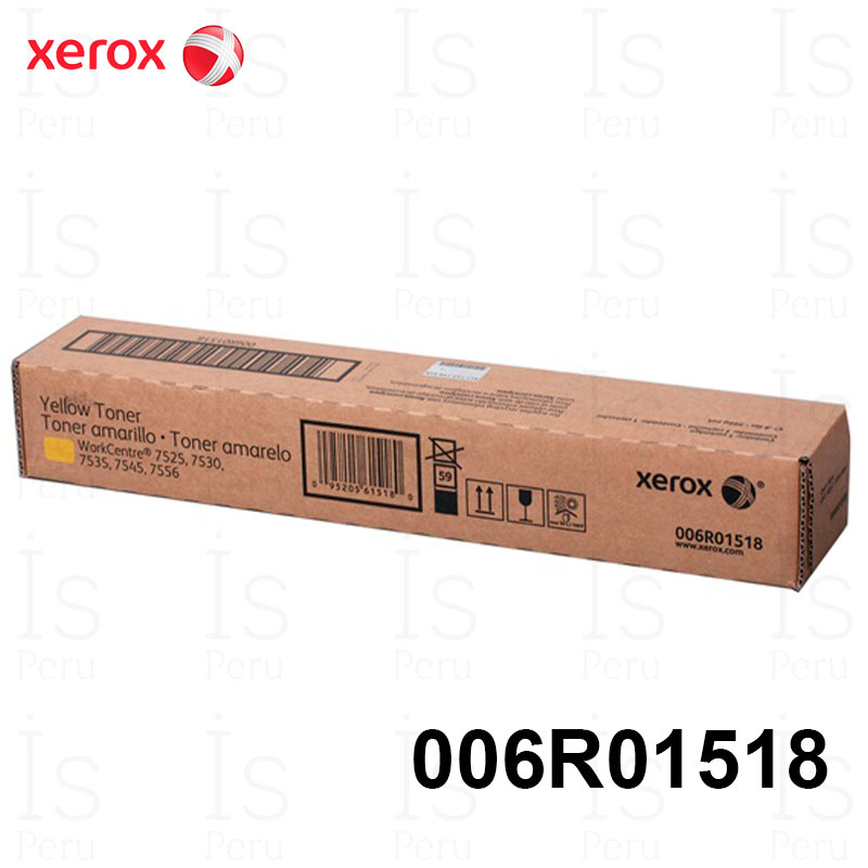Toner Xerox 006R01518 Yellow Tóner Xerox 006R01518 Yellow