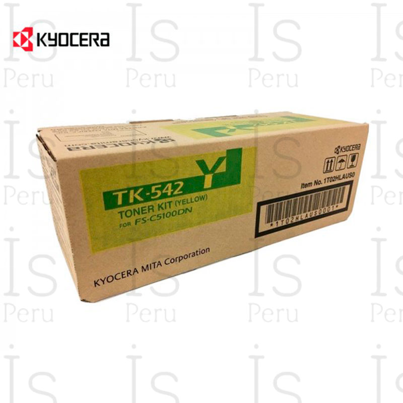 Toner Kyocera TK-542Y Yellow Toner Kyocera TK-542Y Yellow