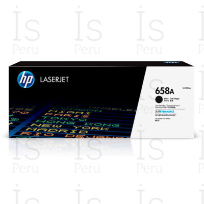 Tóner HP 658A W2000A negro