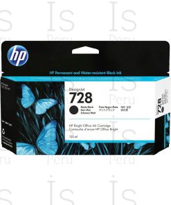 Tinta HP 728 3WX25A Negro Mate