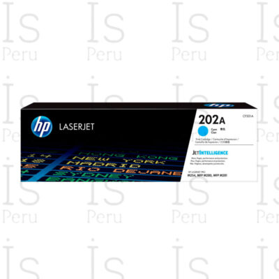 Toner HP 202A CF501A Cian