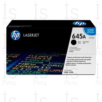 Toner HP 645A C9730A Negro