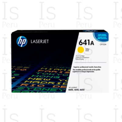 Tóner HP 641A C9722A Yellow