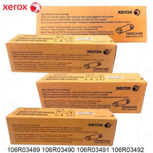 toner xerox 106R03489 106R03490 106R03491 106R03492