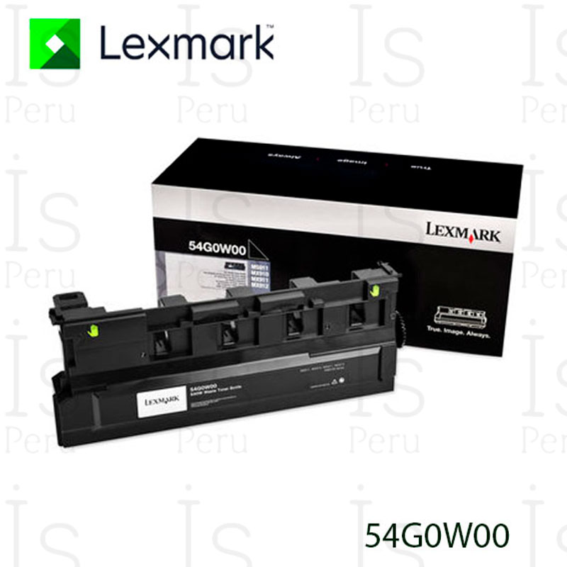 Botella de Tóner Residual LEXMARK 54G0W00