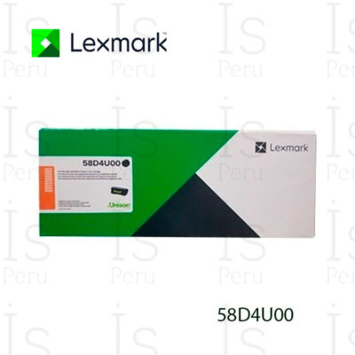 TONER LEXMARK 58D4U00 Negro