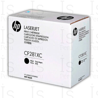 Toner HP 81XC CF281XC Negro