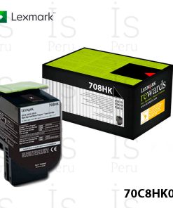 Lexmark 70C8HK0 Negro