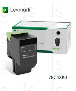 Lexmark 78C4XK0 Negro