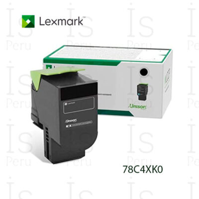 Lexmark 78C4XK0 Negro