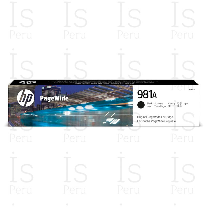 Tinta HP 981A J3M71A Negro