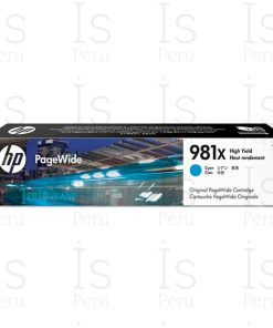Tinta HP 981X L0R09A Cyan
