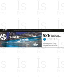 Tinta HP 981Y L0R13A Cyan
