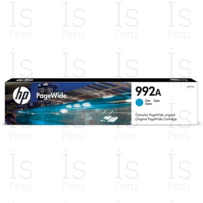 Tinta HP 992A M0J75AL Cyan