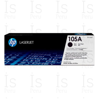 Tóner HP 105A W1105A Negro