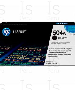 Toner HP 504A CE250A Negro