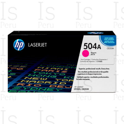 Toner HP 504A CE253A Magenta