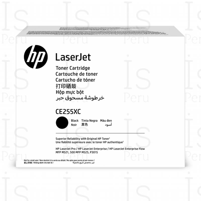Toner HP 55XC CE255XC Negro Toner HP 55XC CE255XC Negro