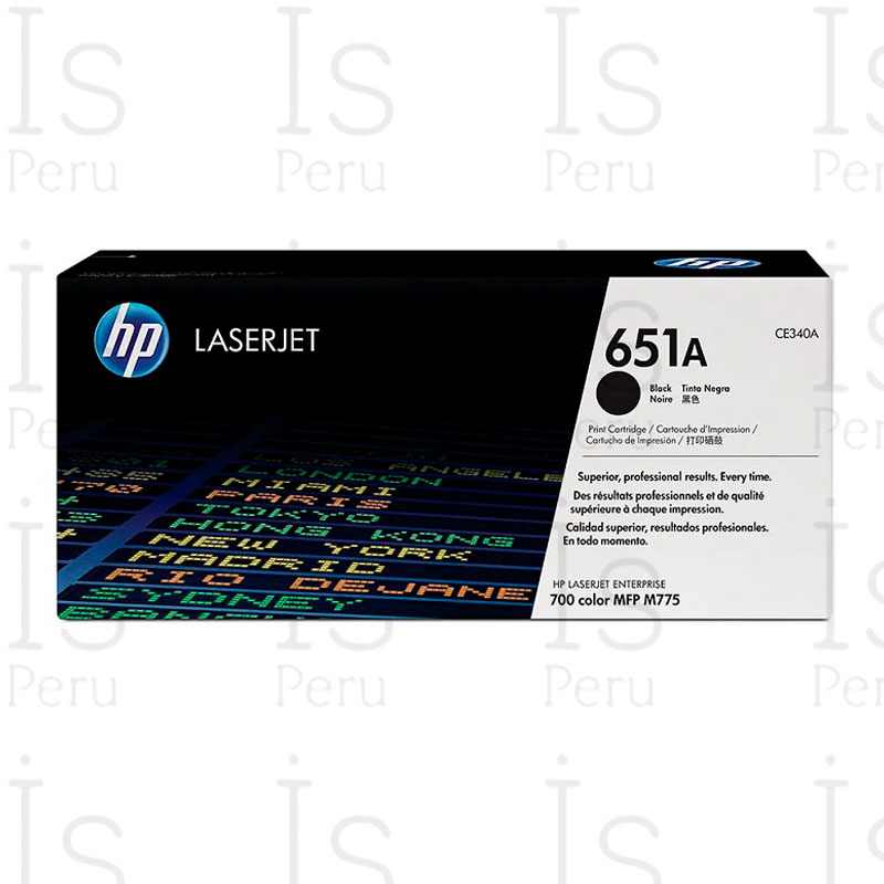 Toner HP 651A CE340A Negro