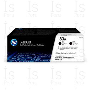 Toner HP 83A CF283AD Negro