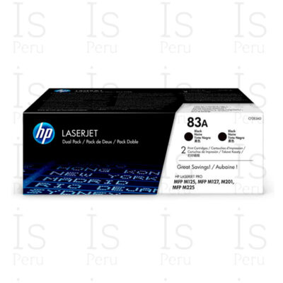 Toner HP 83A CF283AD Negro