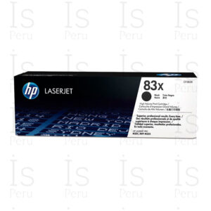 Toner HP 83X CF283X Negro