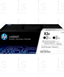 Toner HP 83X CF283XD Negro