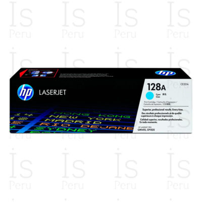 Tóner HP 128A CE321A Cyan